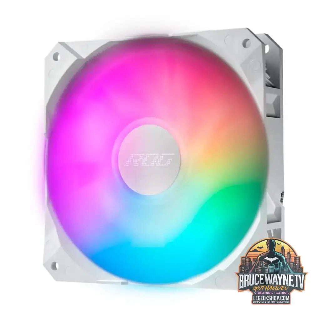 ASUS ROG STRIX LC II 240 ARGB White Edition, Wasserkühlung weiß - ASUS - vue 5
