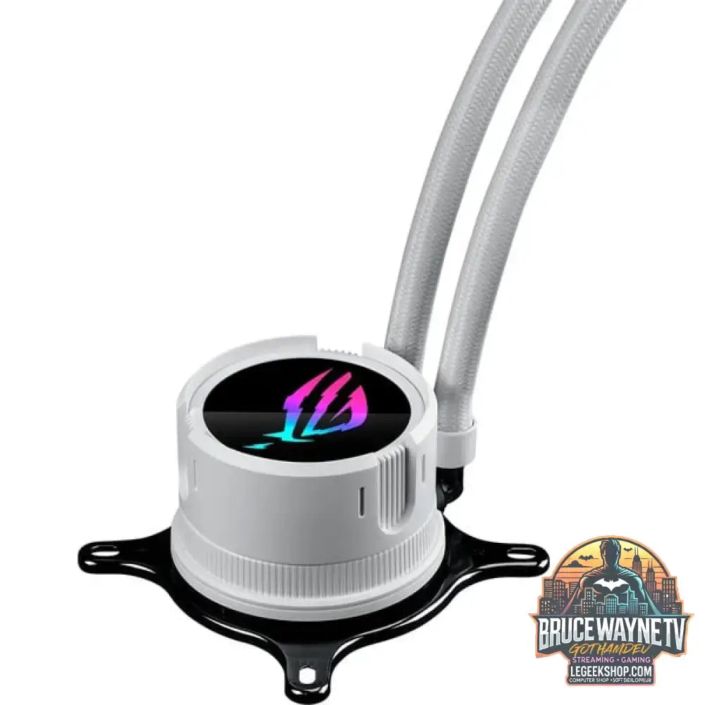 ASUS ROG STRIX LC III 240mm ARGB White Edition, Wasserkühlung weiß - ASUS - vue 4