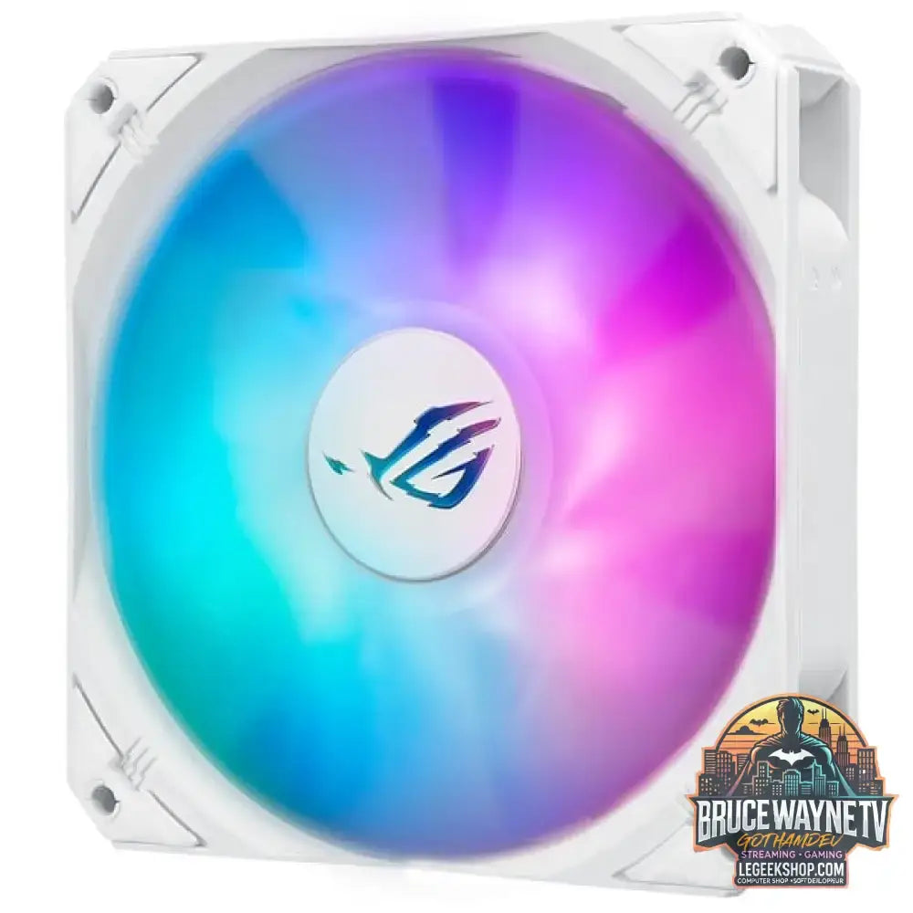 ASUS ROG STRIX LC III 240mm ARGB White Edition, Wasserkühlung weiß - ASUS - vue 10