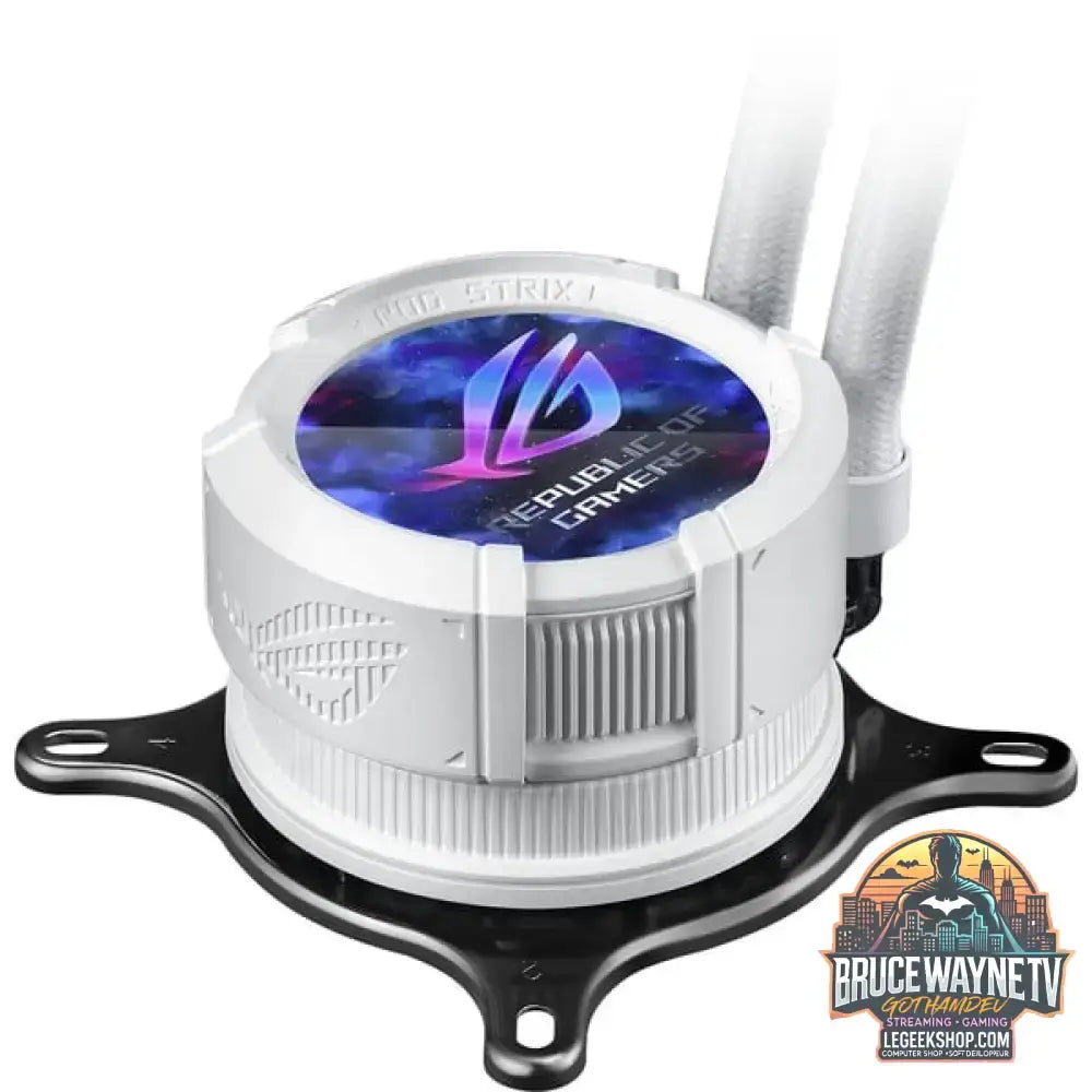 ASUS ROG STRIX LC III 360 ARGB LCD, Wasserkühlung weiß - ASUS - vue 9