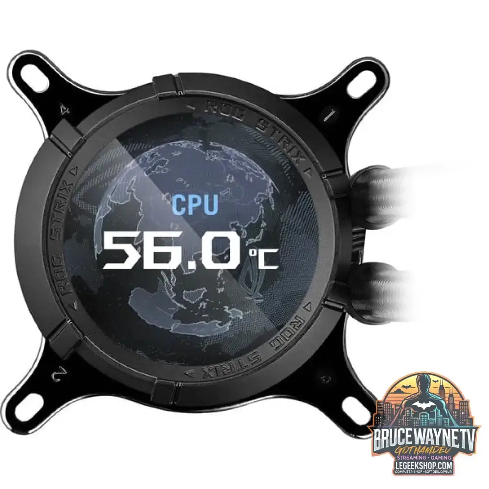 ASUS ROG STRIX LC III 360 ARGB LCD, Wasserkühlung schwarz - ASUS - vue 6