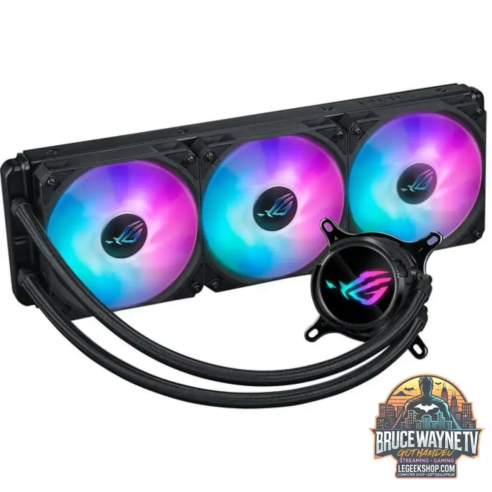ASUS ROG STRIX LC III 360mm ARGB, Wasserkühlung schwarz - ASUS - vue 2