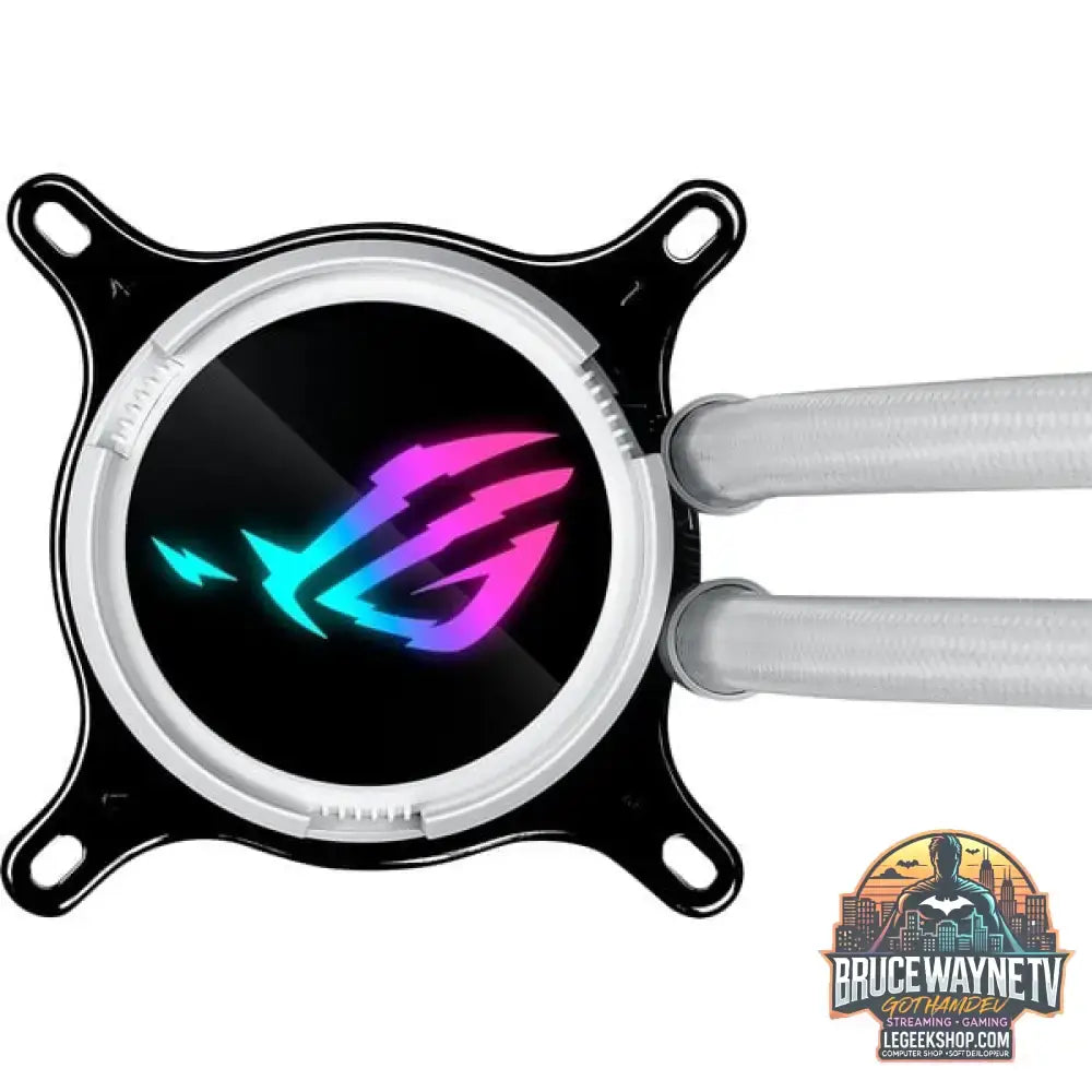 ASUS ROG STRIX LC III 360mm ARGB White Edition, Wasserkühlung weiß - ASUS - vue 8