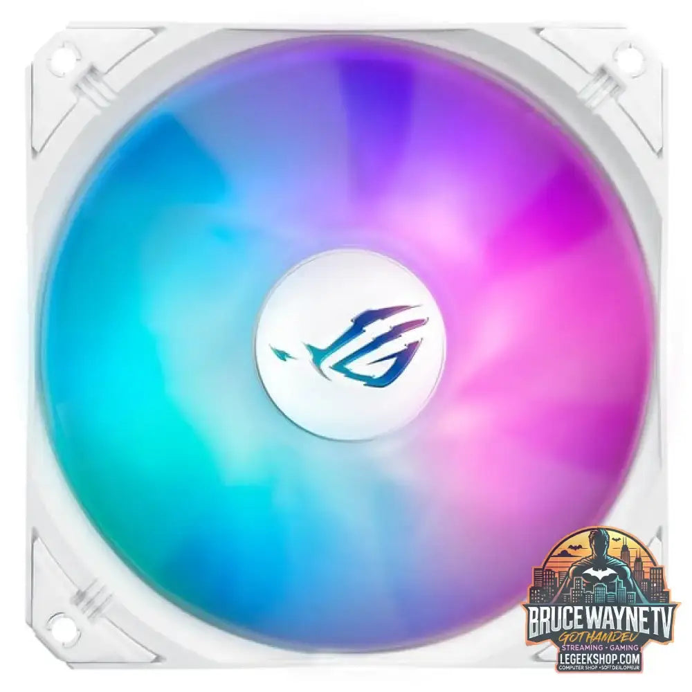 ASUS ROG STRIX LC III 360mm ARGB White Edition, Wasserkühlung weiß - ASUS - vue 9