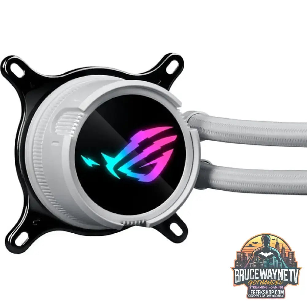 ASUS ROG STRIX LC III 360mm ARGB White Edition, Wasserkühlung weiß - ASUS - vue 7