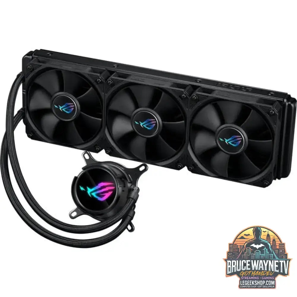 ASUS ROG STRIX LC III 360mm, Wasserkühlung schwarz - ASUS - vue 3