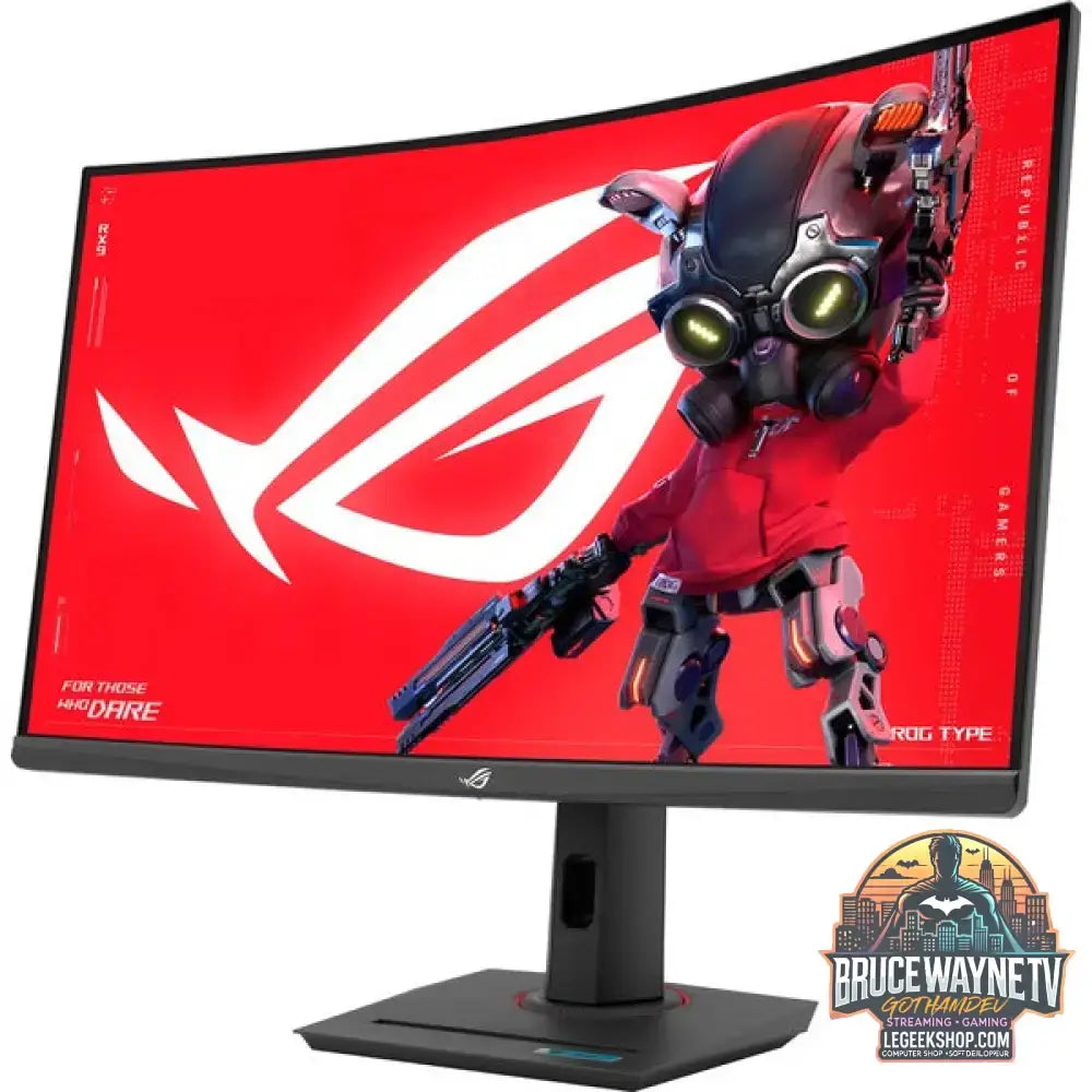 ASUS ROG Strix XG32WCMS 32" QHD/WQHD VA 280 Hz - ASUS - vue 3
