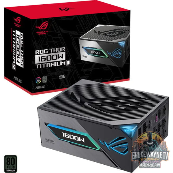 ASUS ROG THOR 1600W Titanium III, alimentation PC - ASUS