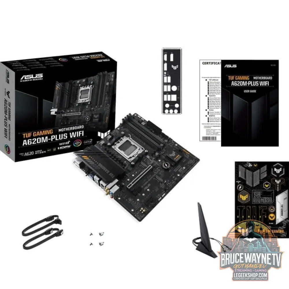ASUS TUF GAMING A620M-PLUS WIFI, carte mère - ASUS - vue 18