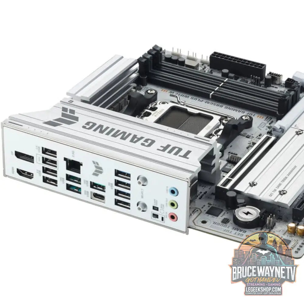 ASUS TUF GAMING B850M-PLUS WIFI7 WHITE, carte mère - ASUS - vue 8