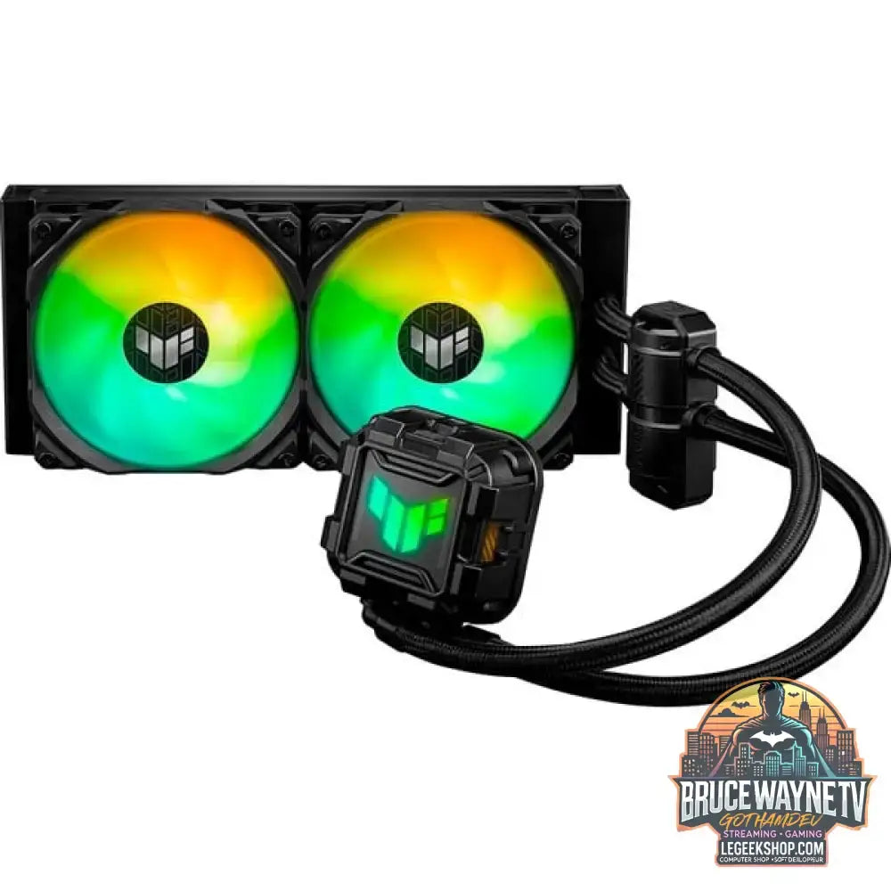 ASUS TUF GAMING LC II 240 ARGB, Wasserkühlung schwarz - ASUS - vue 2