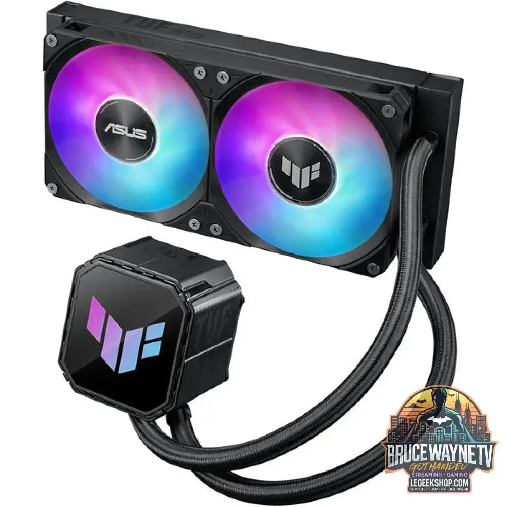 ASUS TUF Gaming LC III 240 ARGB, Wasserkühlung schwarz - ASUS - vue 6
