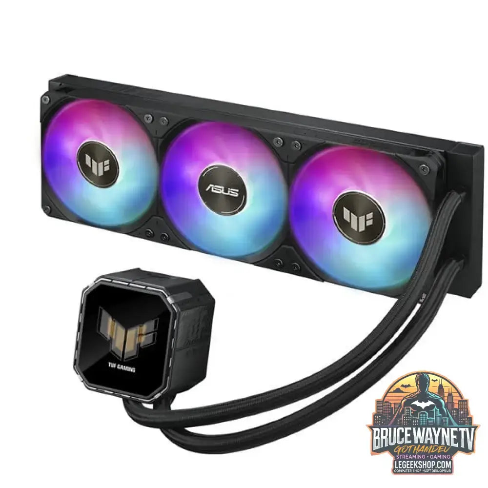 ASUS TUF Gaming LC III 360 ARGB LCD, Wasserkühlung schwarz - ASUS - vue 4