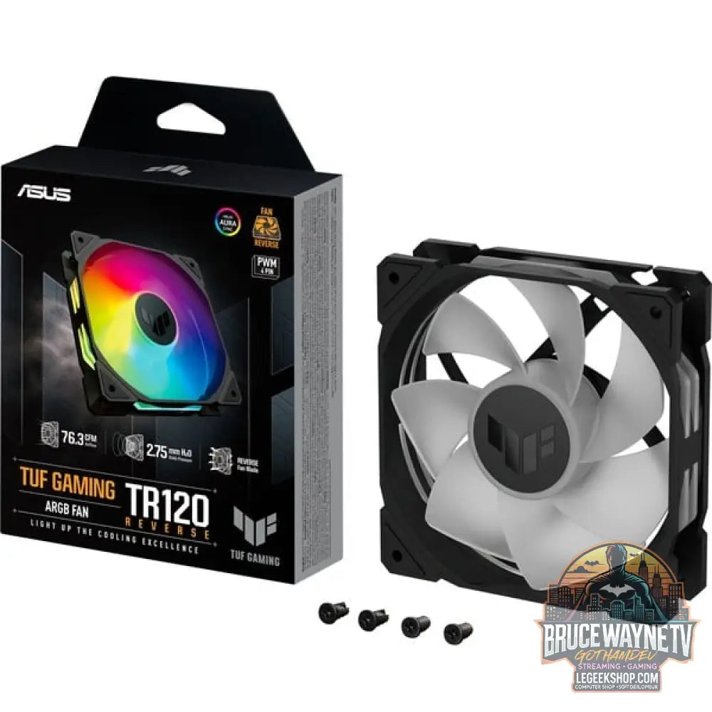 ASUS TUF GAMING TR120 ARGB, Gehäuselüfter - ASUS - vue 9