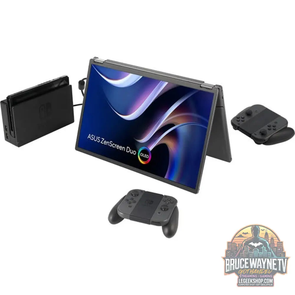 ASUS ZenScreen Duo OLED MQ149CD 21" Full HD OLED 60 Hz - ASUS - vue 7