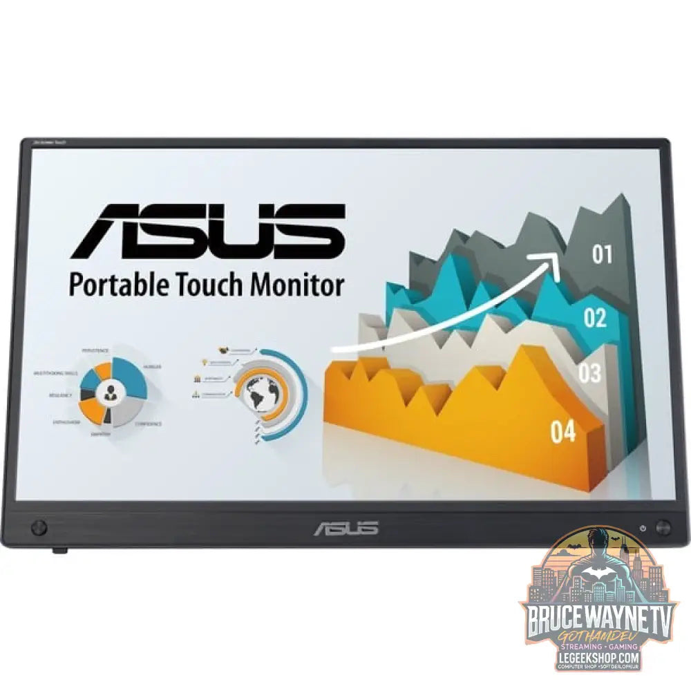 ASUS ZenScreen MB16AHT 16" Full HD IPS 60 Hz - ASUS - vue 3