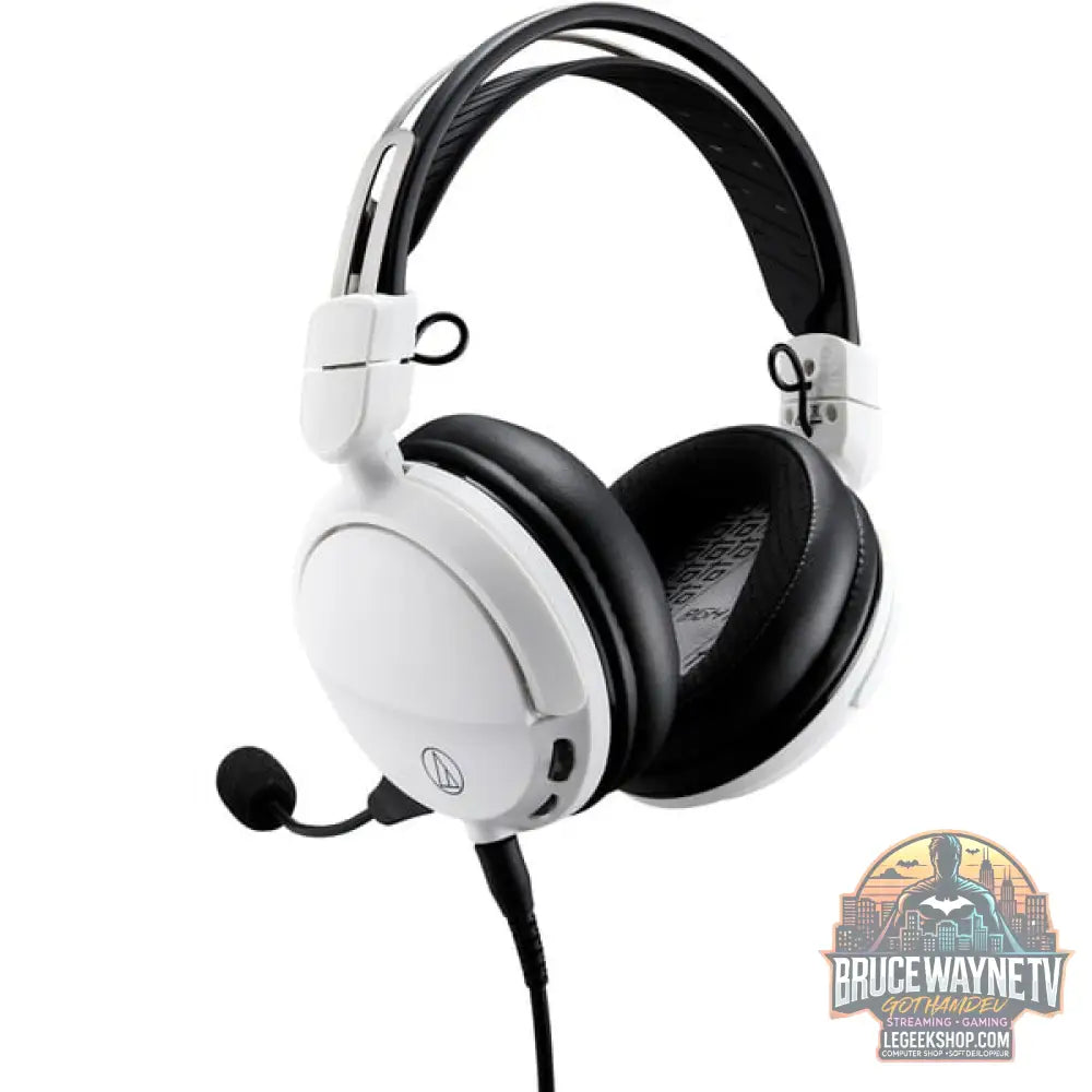 Audio-Technica ATH-GL3WH, casque gaming - vue 3