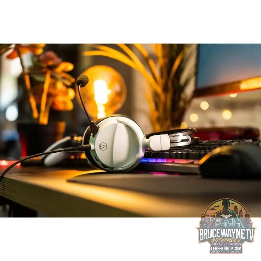 Audio-Technica ATH-GL3WH, casque gaming - vue 9