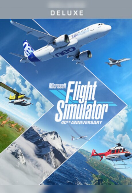 Microsoft Flight Simulator | Deluxe 40th Anniversary Edition (PC) - Steam Gift - GLOBAL