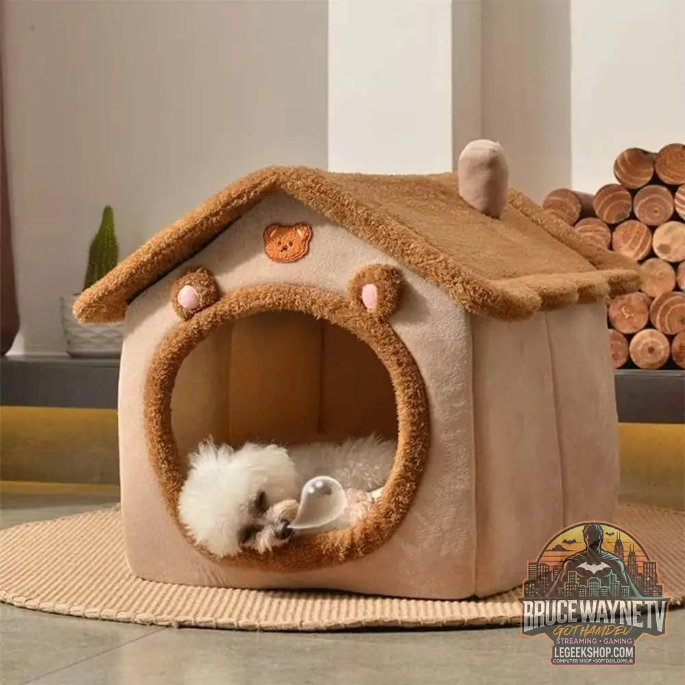🐾 Lit de Grotte Confortable pour Chats & Chiens 🏡✨ - Legeekshop