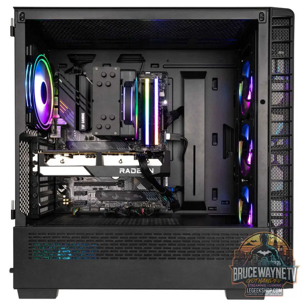 Gaming-PC AMD Deimos OBS - Ryzen 5 5600X, Radeon RX 6600, SSD 1 To | Performances Full-HD - Legeekshop