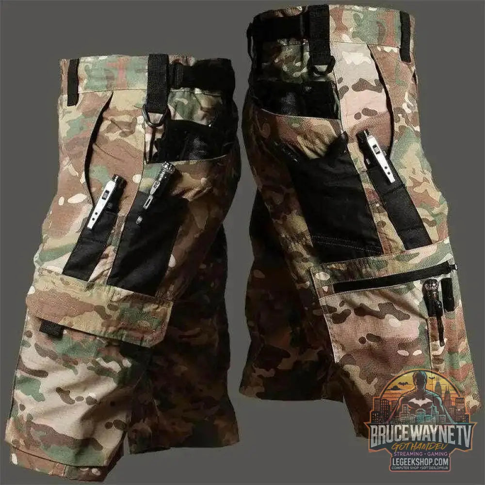 🩳 Short Militaire Homme – Camouflage Décontracté Été | Style Safari - Legeekshop