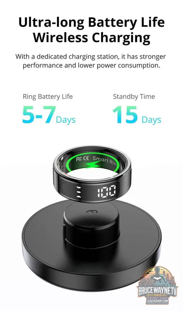 💍 COLMI R12 – Anneau intelligent avec écran tactile & suivi santé - Legeekshop