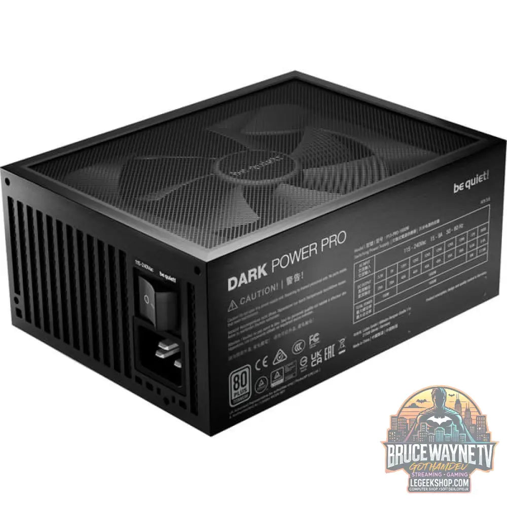 be quiet! Dark Power Pro 13 1600W, alimentation PC - vue 2