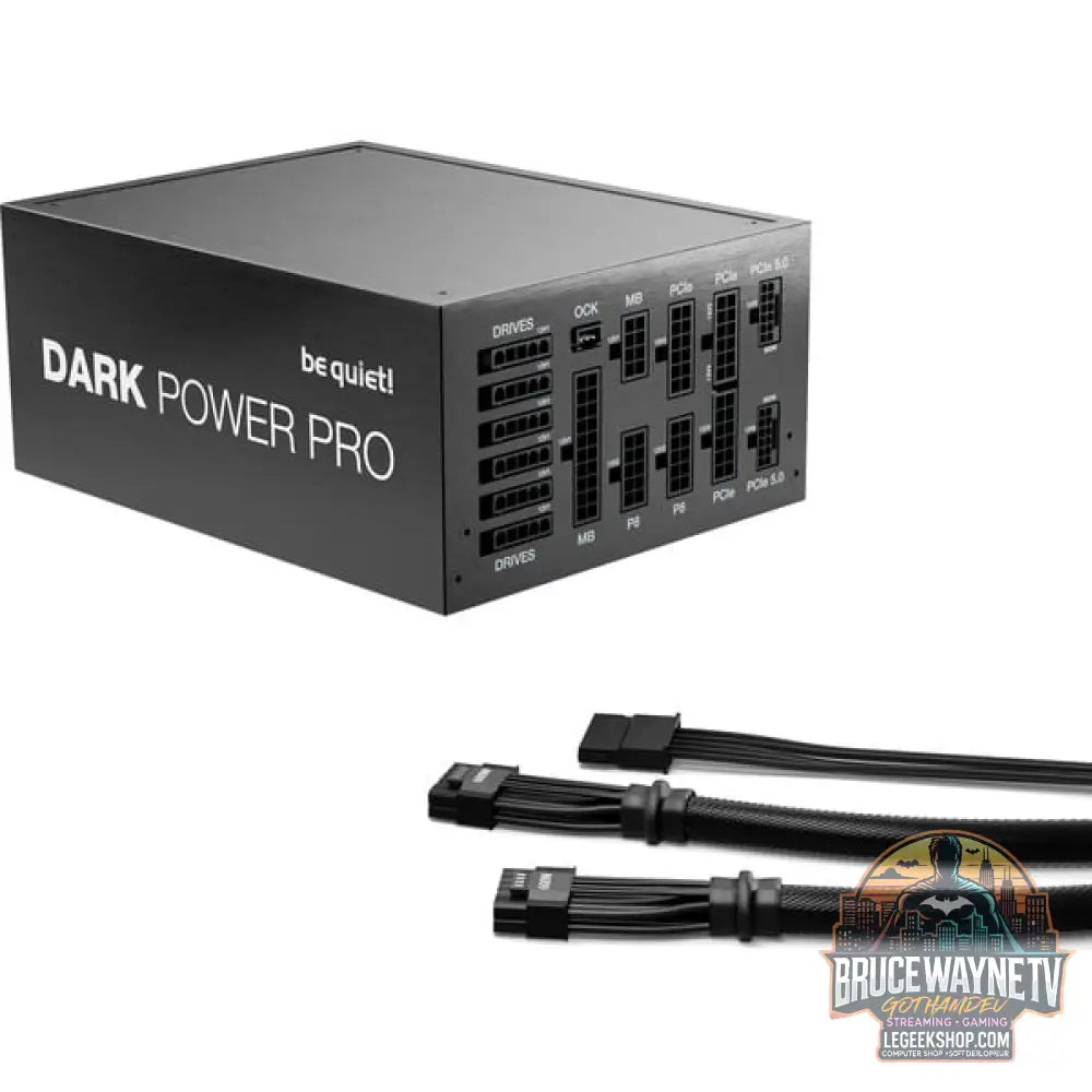 be quiet! Dark Power Pro 13 1600W, alimentation PC - vue 4