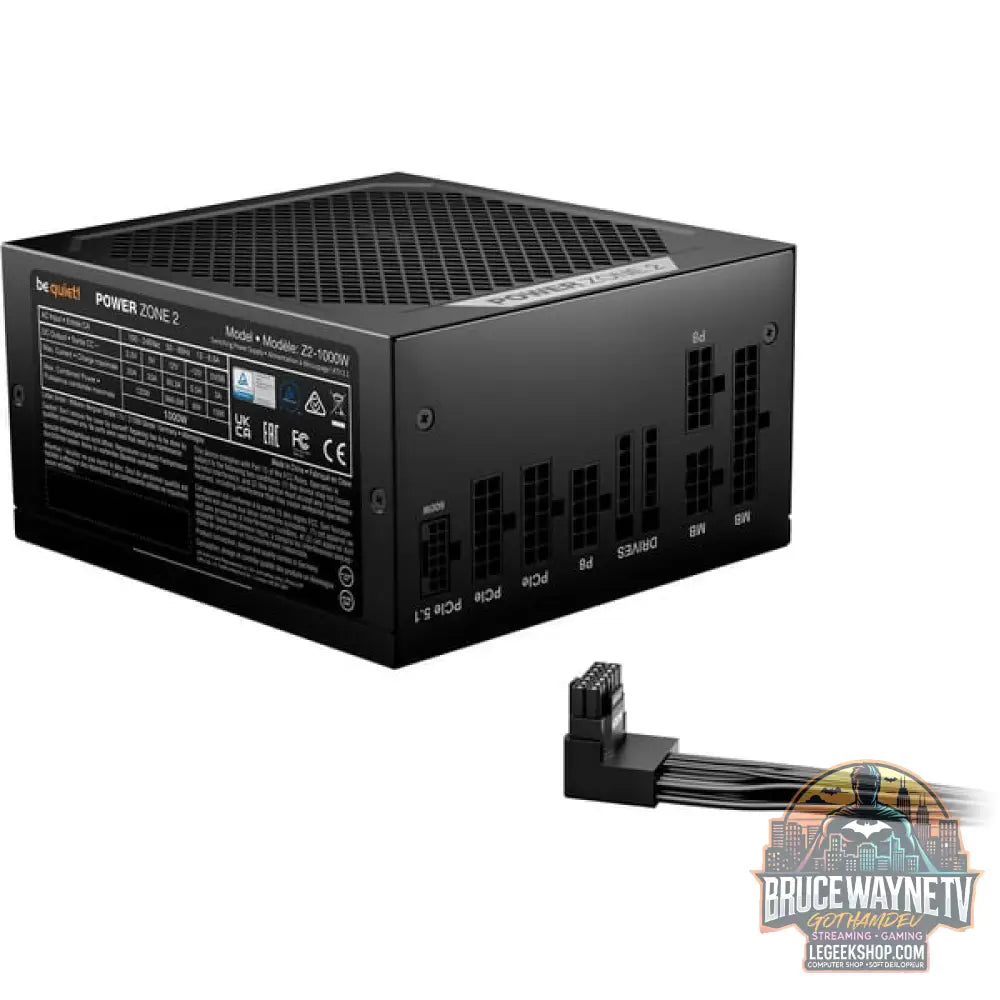 be quiet! POWER ZONE 2 1000W, alimentation PC - vue 5