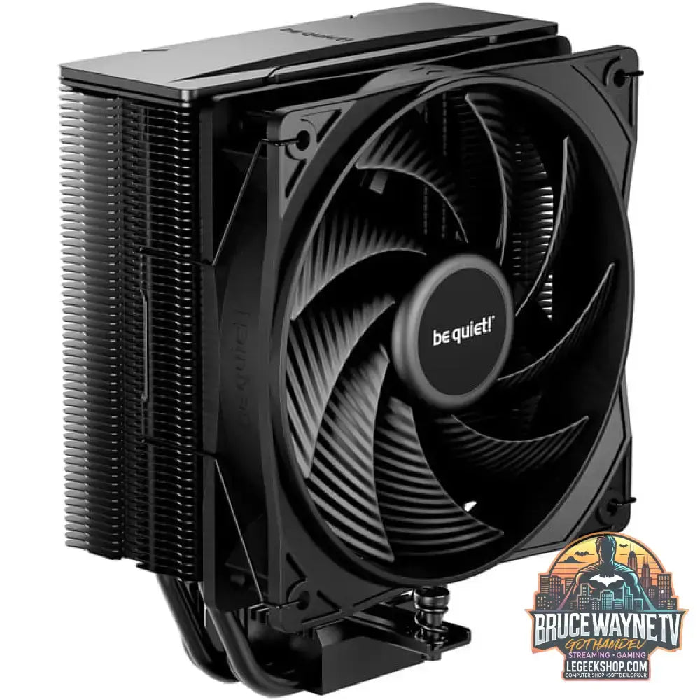 be quiet! Pure Rock 3 Black, CPU-Kühler schwarz, 120 mm - be quiet! - vue 2