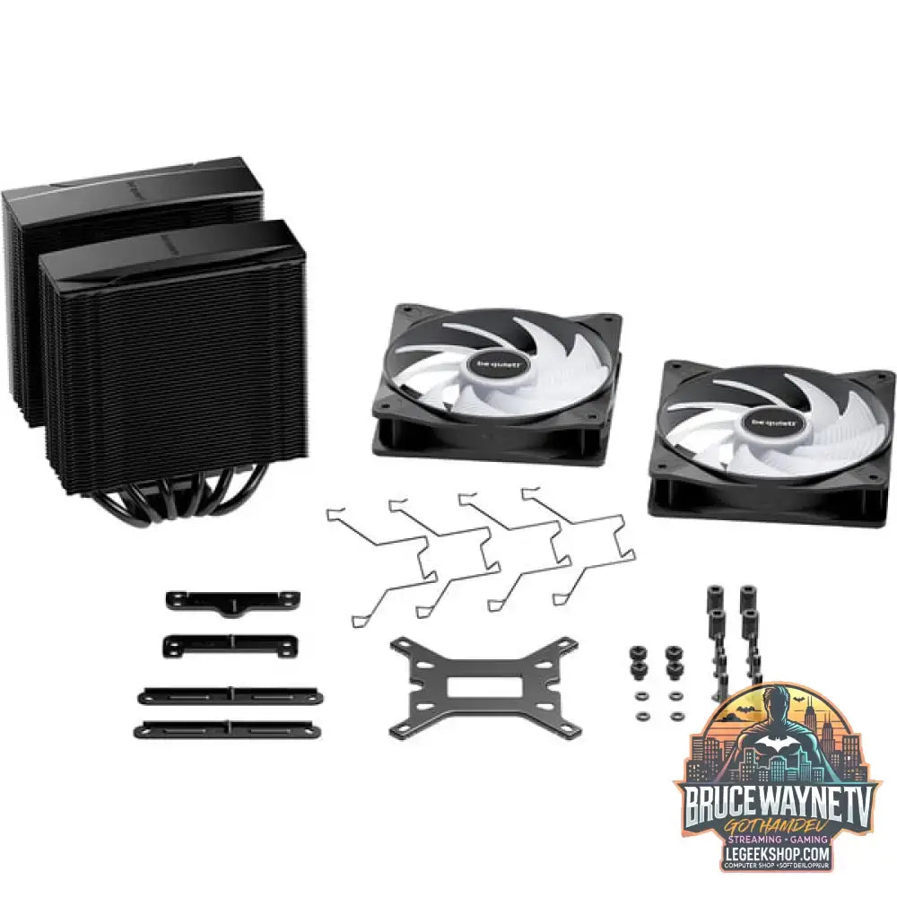 be quiet! Pure Rock Pro 3 LX Black, CPU-Kühler schwarz, 120 mm - be quiet! - vue 5