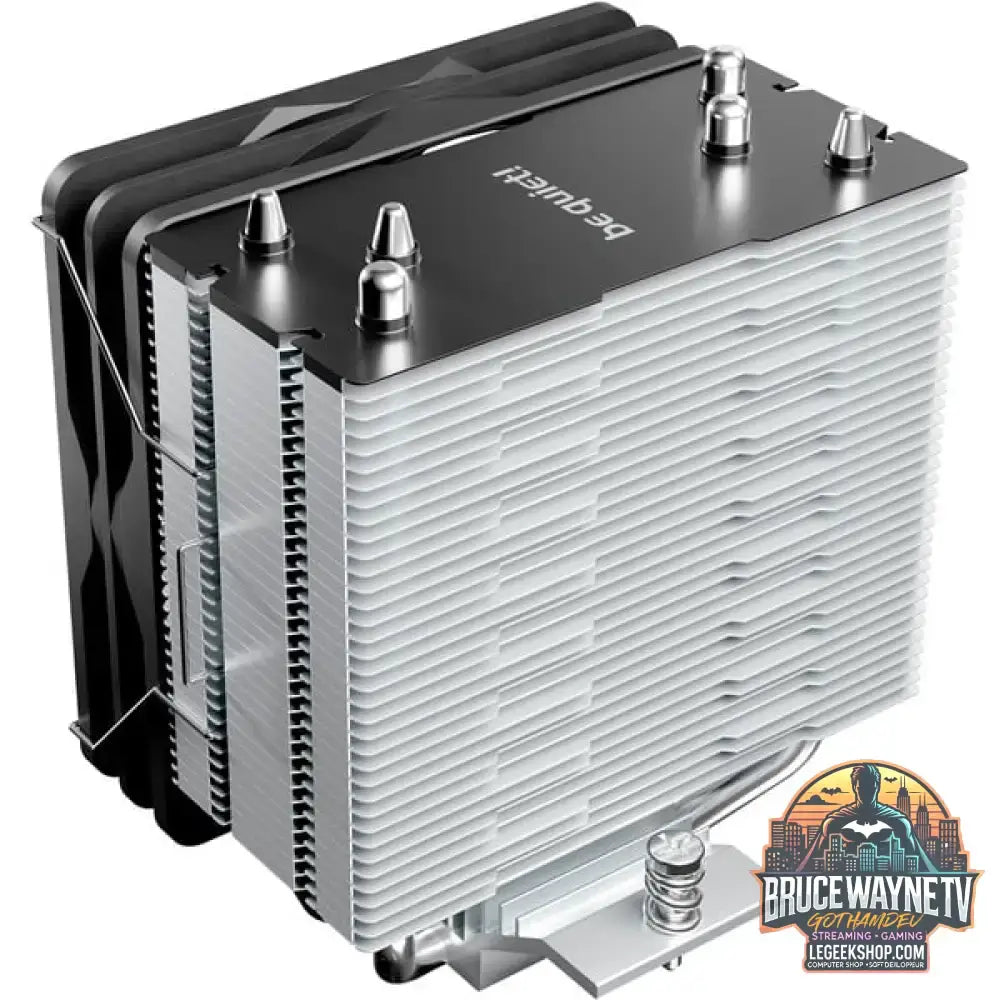 be quiet! Pure Rock Slim 3, CPU-Kühler aluminium/schwarz, 100 mm - be quiet! - vue 3
