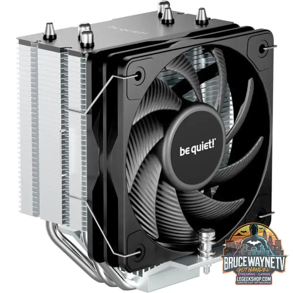 be quiet! Pure Rock Slim 3, CPU-Kühler aluminium/schwarz, 100 mm - be quiet! - vue 2
