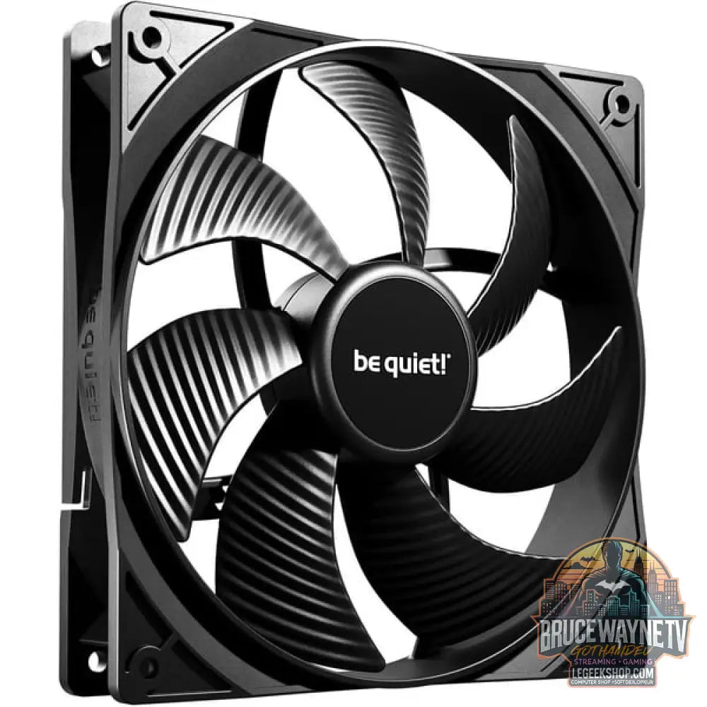 be quiet! Pure Wings 3 140mm PWM 3-Pack, Gehäuselüfter - be quiet! - vue 2