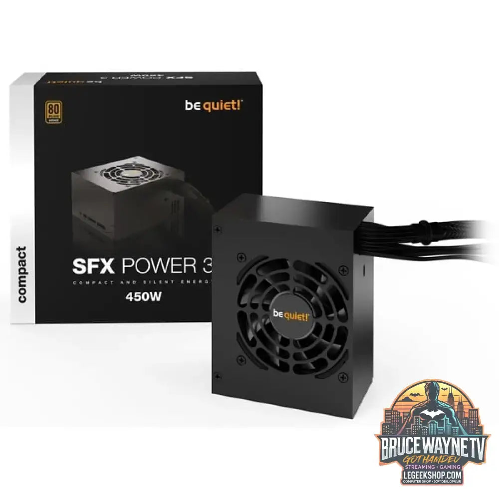 be quiet! SFX Power 3 450W, alimentation PC - vue 3
