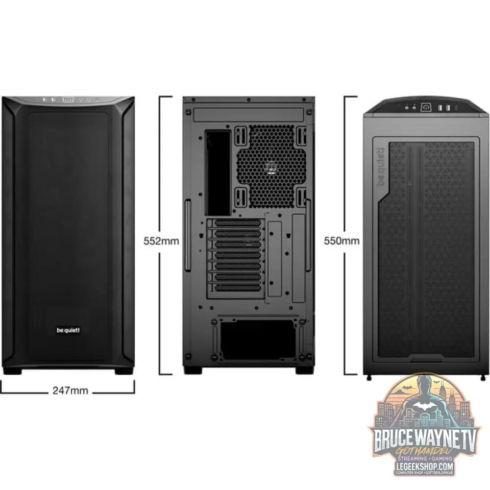 be quiet! SHADOW BASE 800, Tower-Gehäuse - be quiet! - vue 7