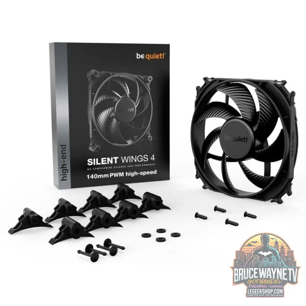 be quiet! Silent Wings 4 PWM high-speed 140x140x25, Gehäuselüfter - be quiet! - vue 4