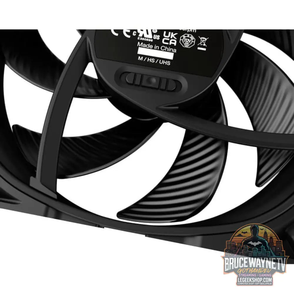 be quiet! Silent Wings Pro 4 PWM 120x120x25, Gehäuselüfter - be quiet! - vue 4