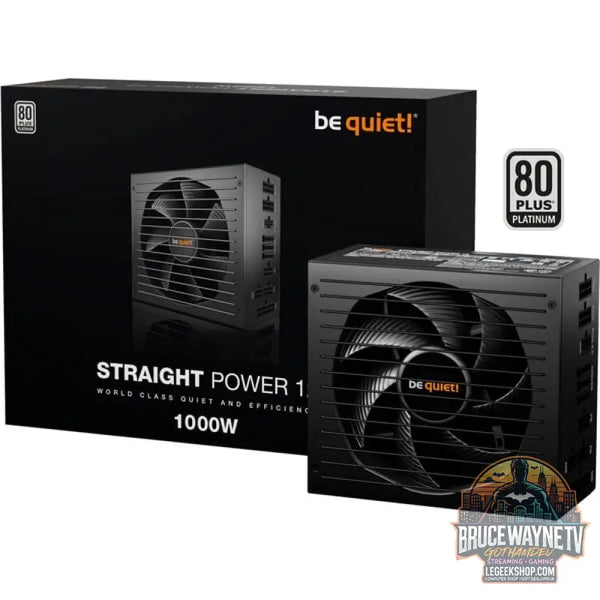 be quiet! Straight Power 12 Platinum 1000W ATX 3.1, alimentation PC