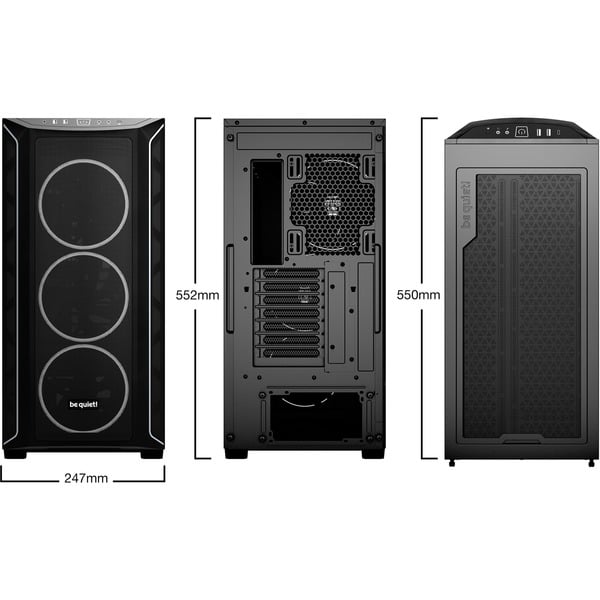 be quiet! SHADOW BASE 800 FX, Tower-Gehäuse - be quiet! - vue 7