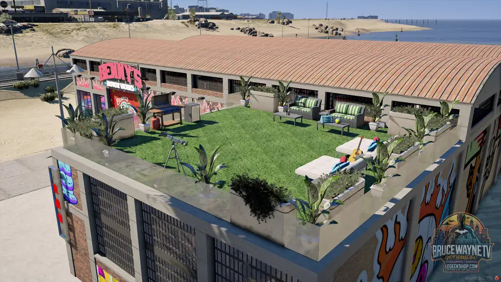 Benny's Beach — FiveM MLO, vue 2, LeGeekShop