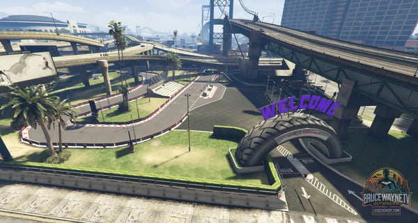 Benny's Luxury Racetrack MLO FiveM - Circuit… — FiveM MLO, photo principale LeGeekShop