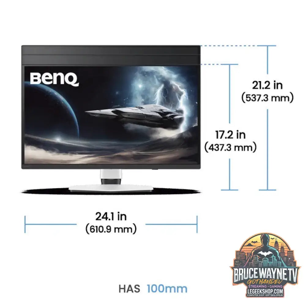 BenQ MOBIUZ EX271QZ 26,5" QHD/WQHD OLED 500 Hz - BenQ - vue 13