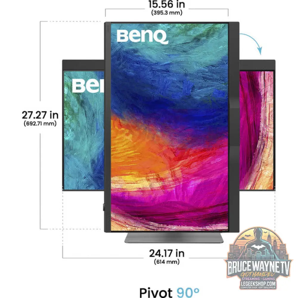 BenQ PD2770U 27" 3840 × 2160 px IPS 60 Hz - BenQ - vue 5