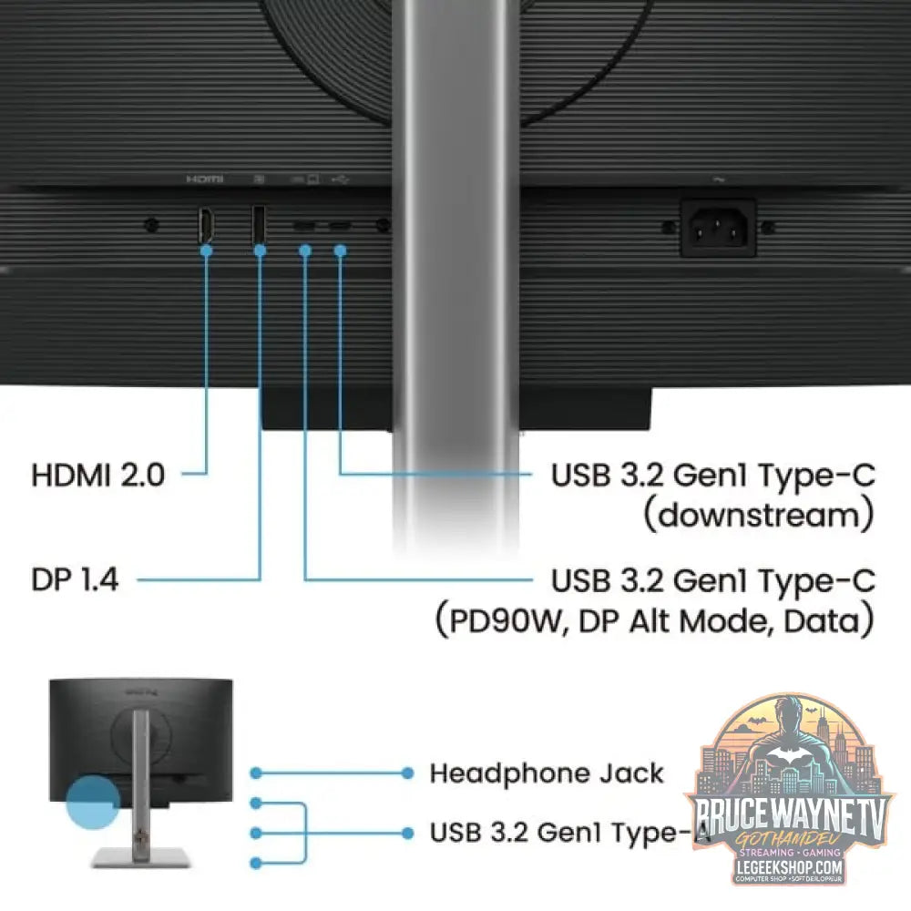 BenQ RD240Q 24,1" QHD/WQHD IPS - BenQ - vue 10