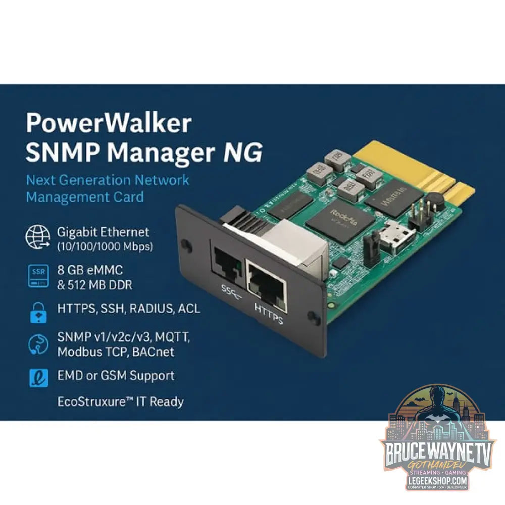 BlueWalker SNMP Manager NG, adaptateur réseau - BlueWalker - vue 3