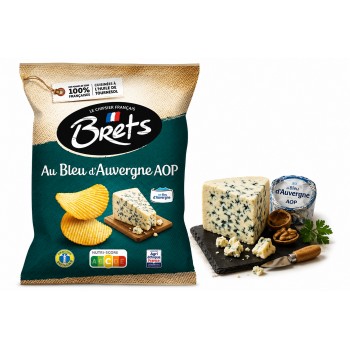 Bret's Saveur Bleu d'auvergne 125 Gr x 10