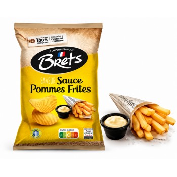 Bret's Saveur Sauce Pomme Frites 125 Gr x 10
