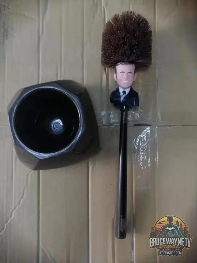 Brosse WC Humoristique Cadeau Original Toilettes - Accessoire Maison